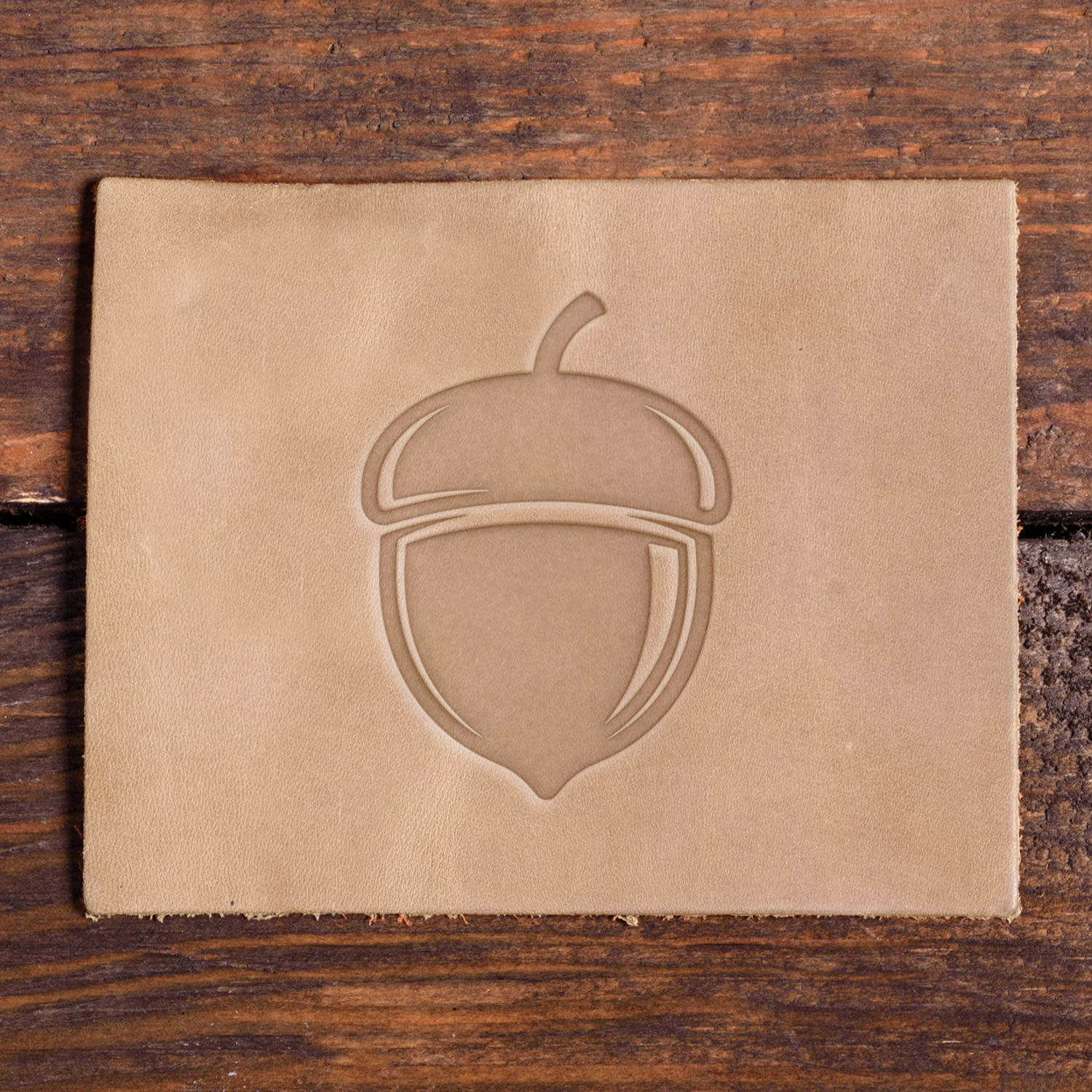 Acorn Delrin Leather Stamp