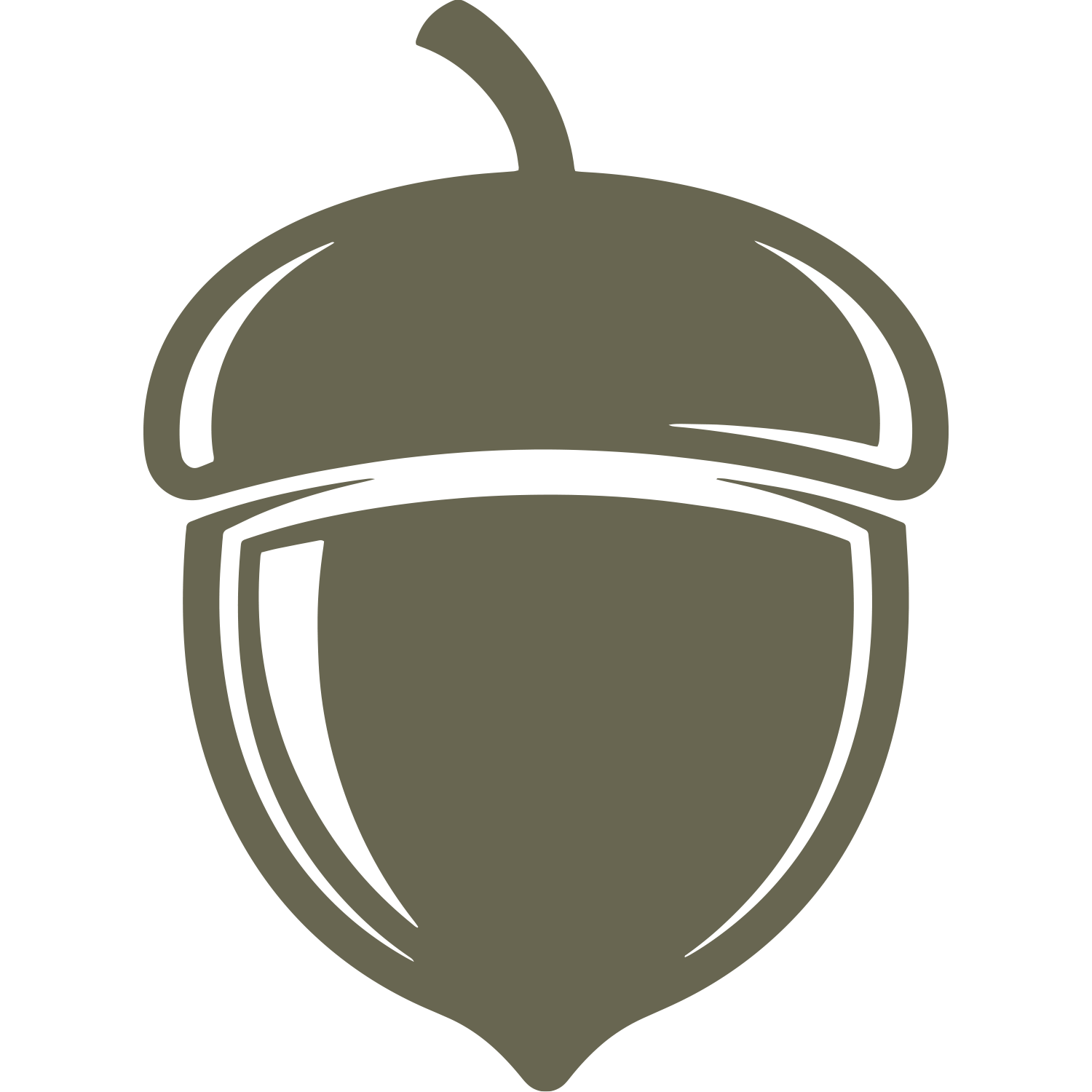 Acorn Delrin Leather Stamp