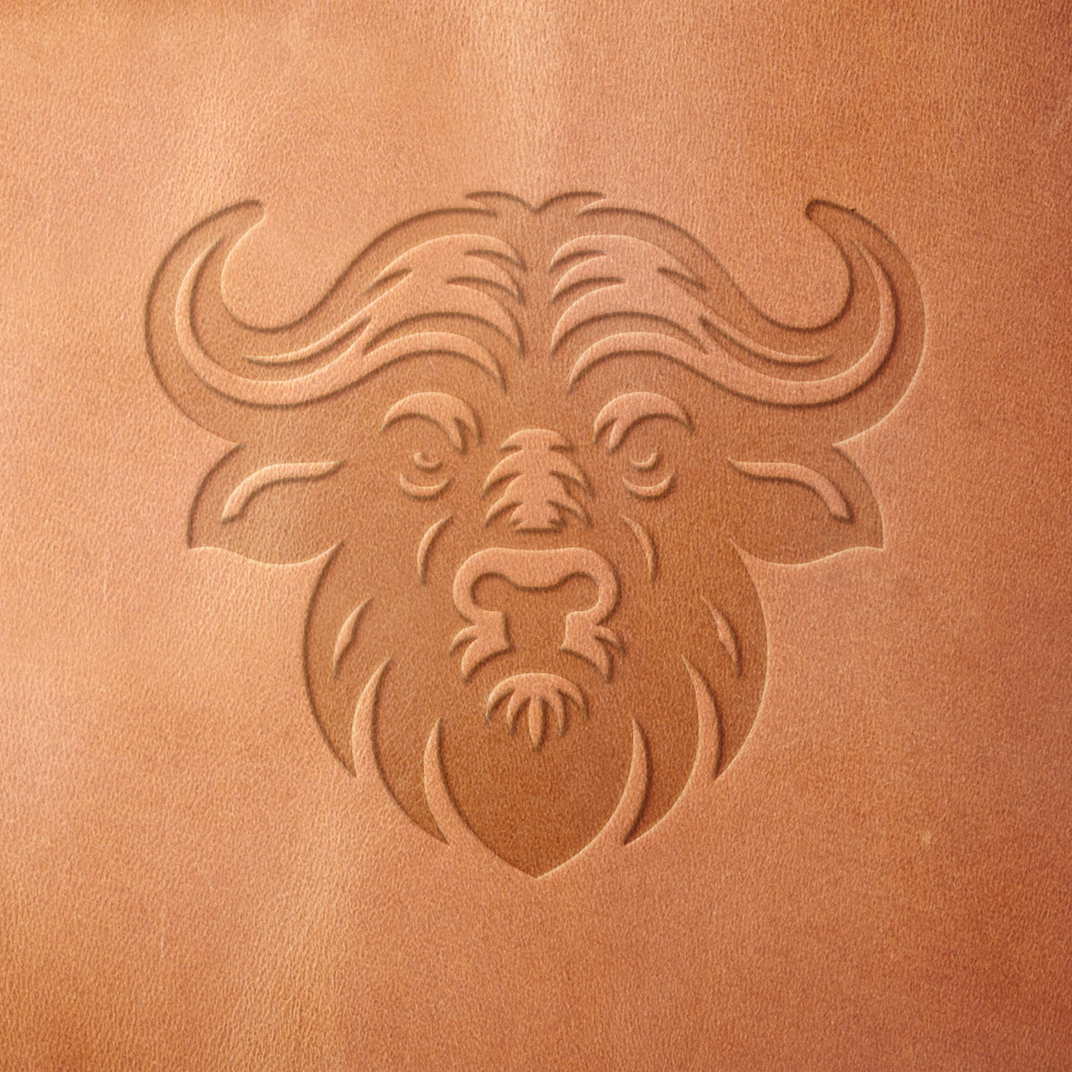 Buffalo Delrin Leather Stamp