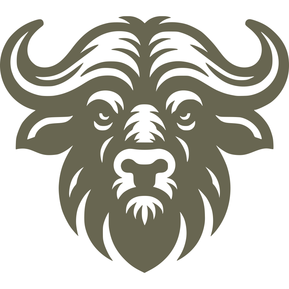 Buffalo Delrin Leather Stamp