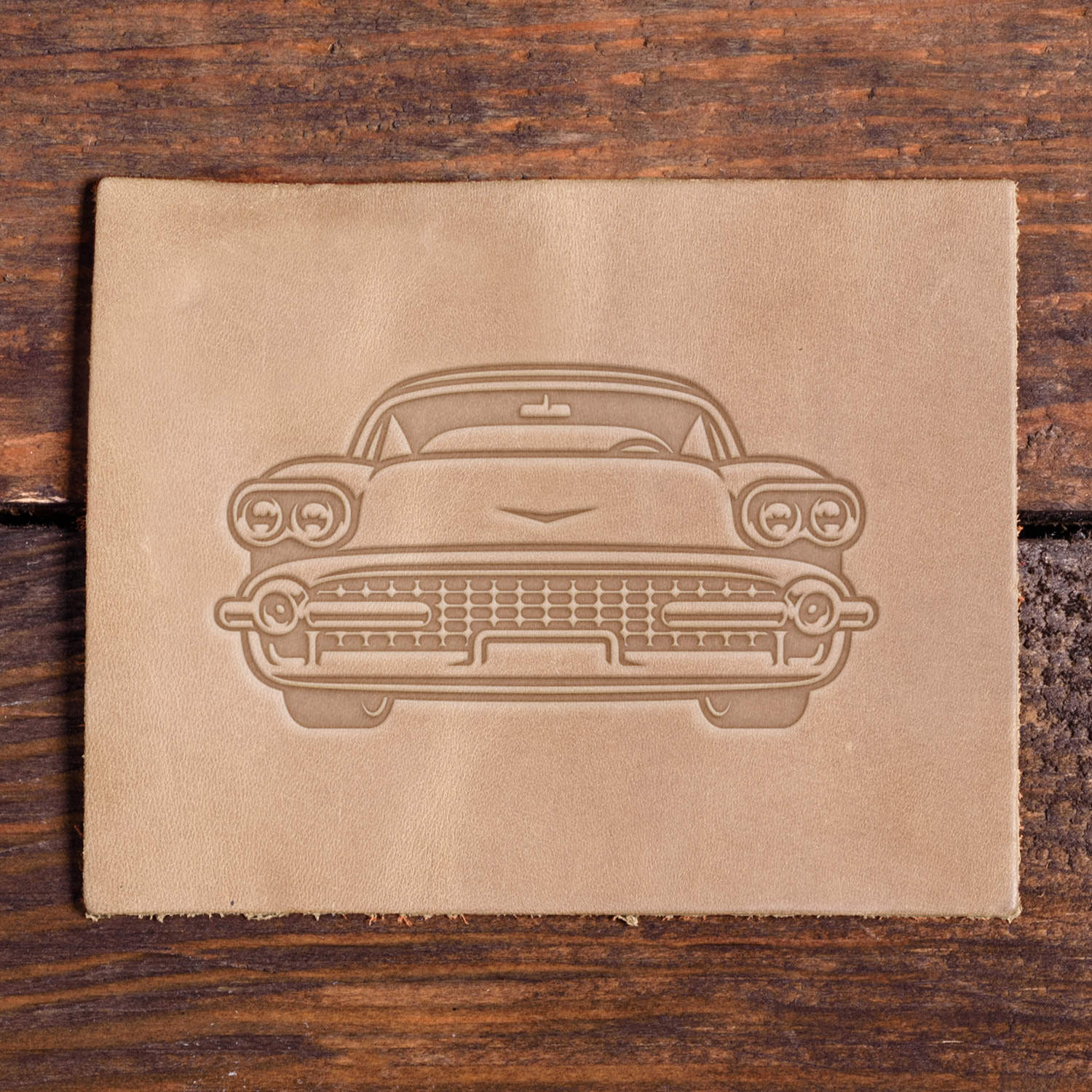 Classic Car Delrin Leather Stamp