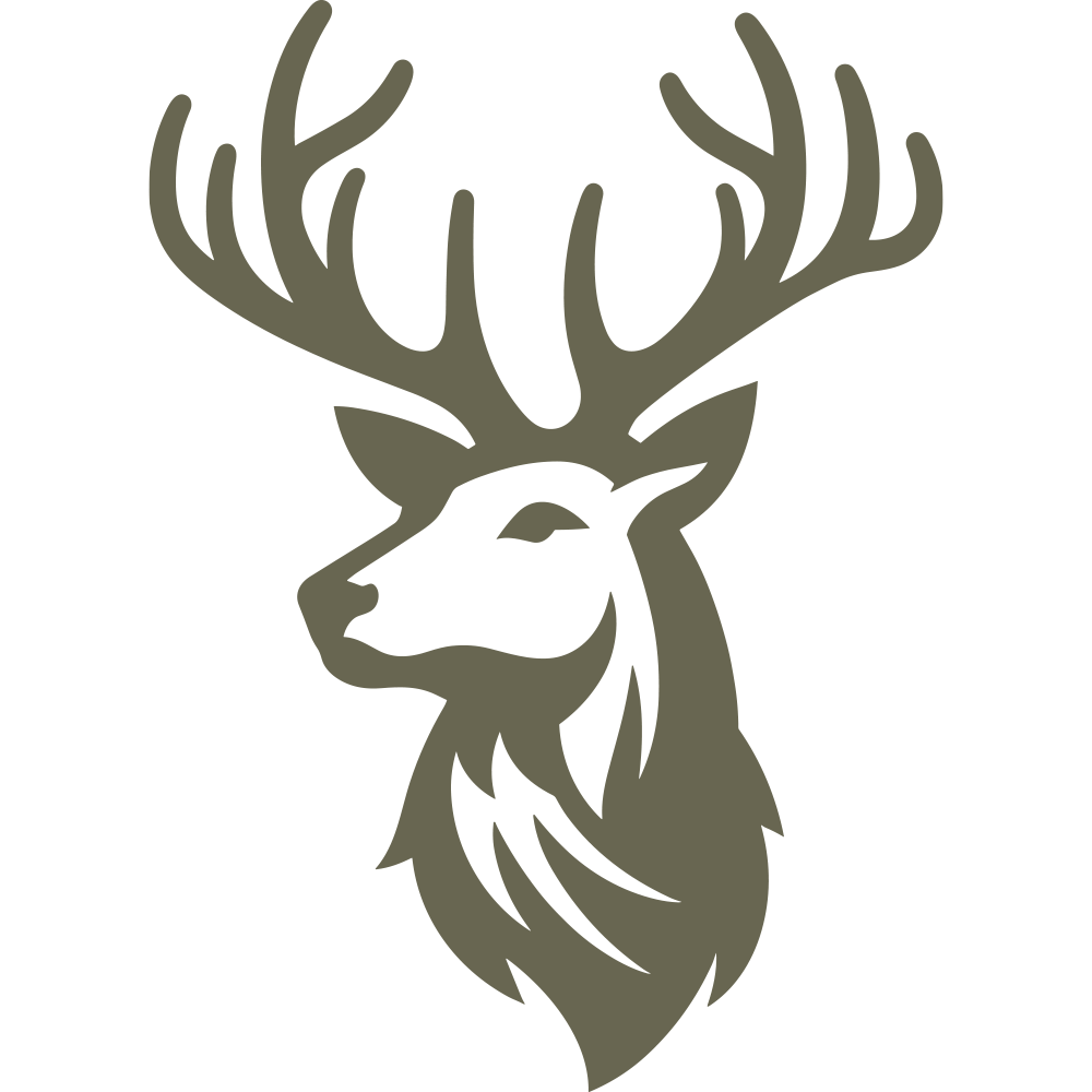 Deer Delrin Leather Stamp