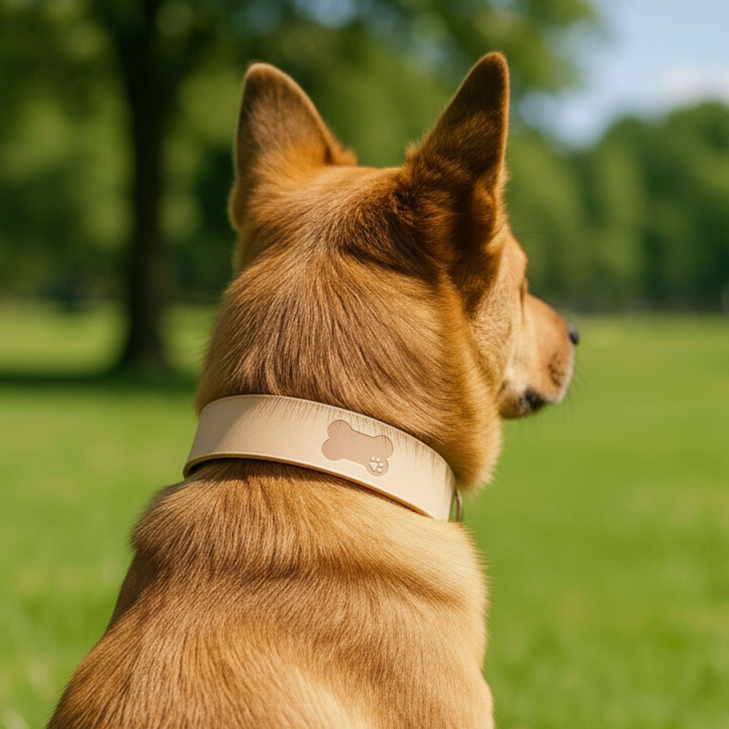 Dog Bone Delrin Leather Stamp