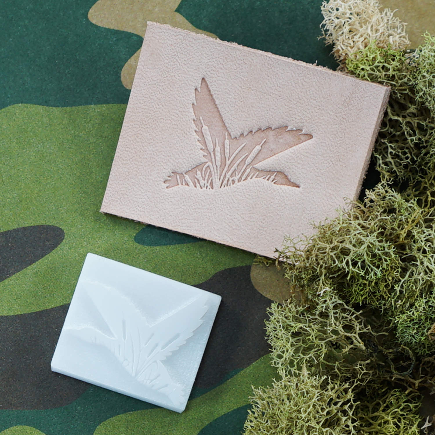 Flying Duck Delrin Leather Stamp