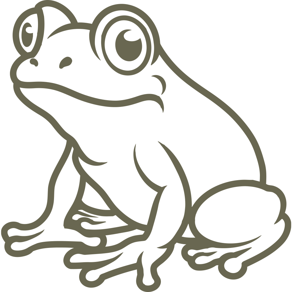 Frog Delrin Leather Stamp