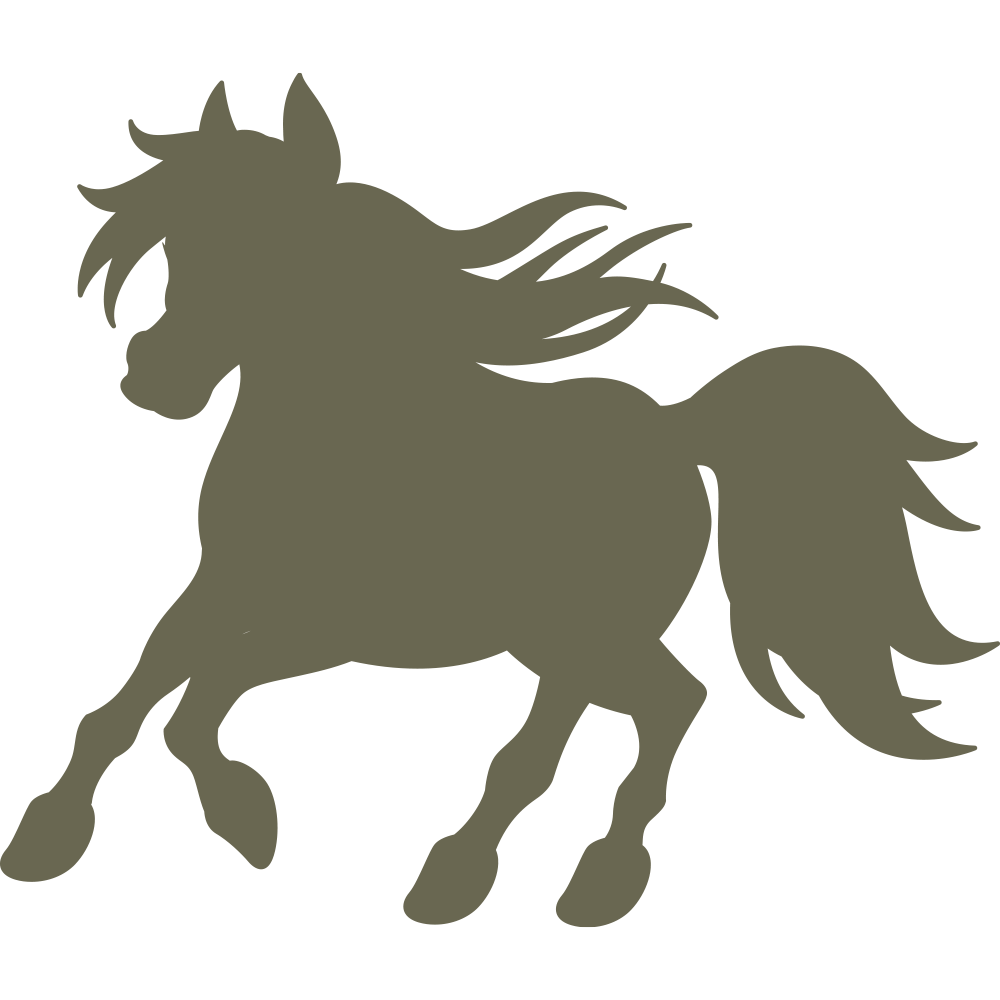 Horse Delrin Leather Stamp