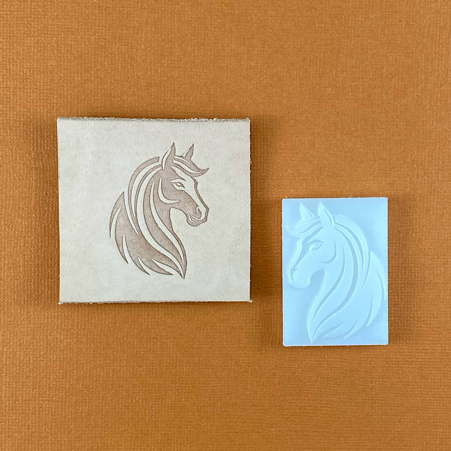 Horse Delrin Leather Stamp