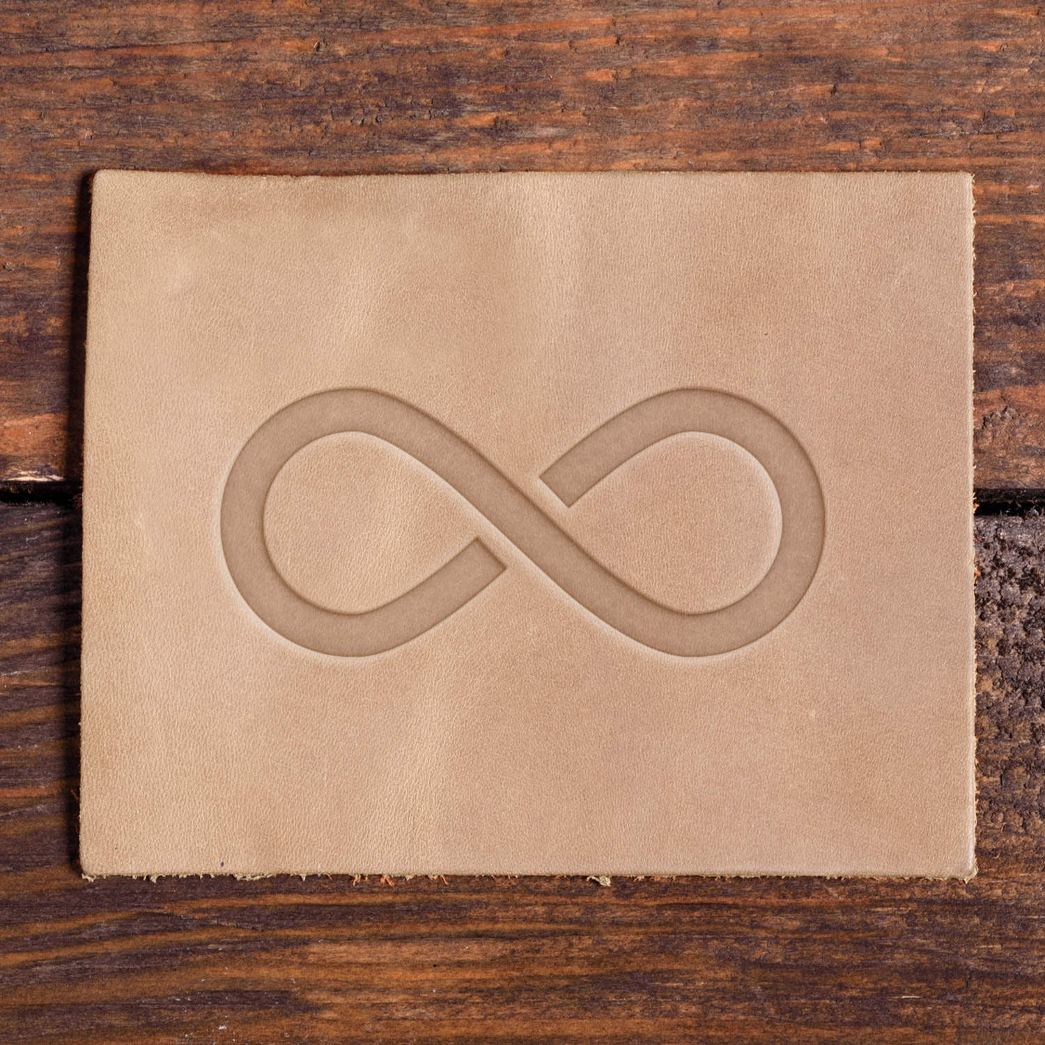 Infinity Delrin Leather Stamp