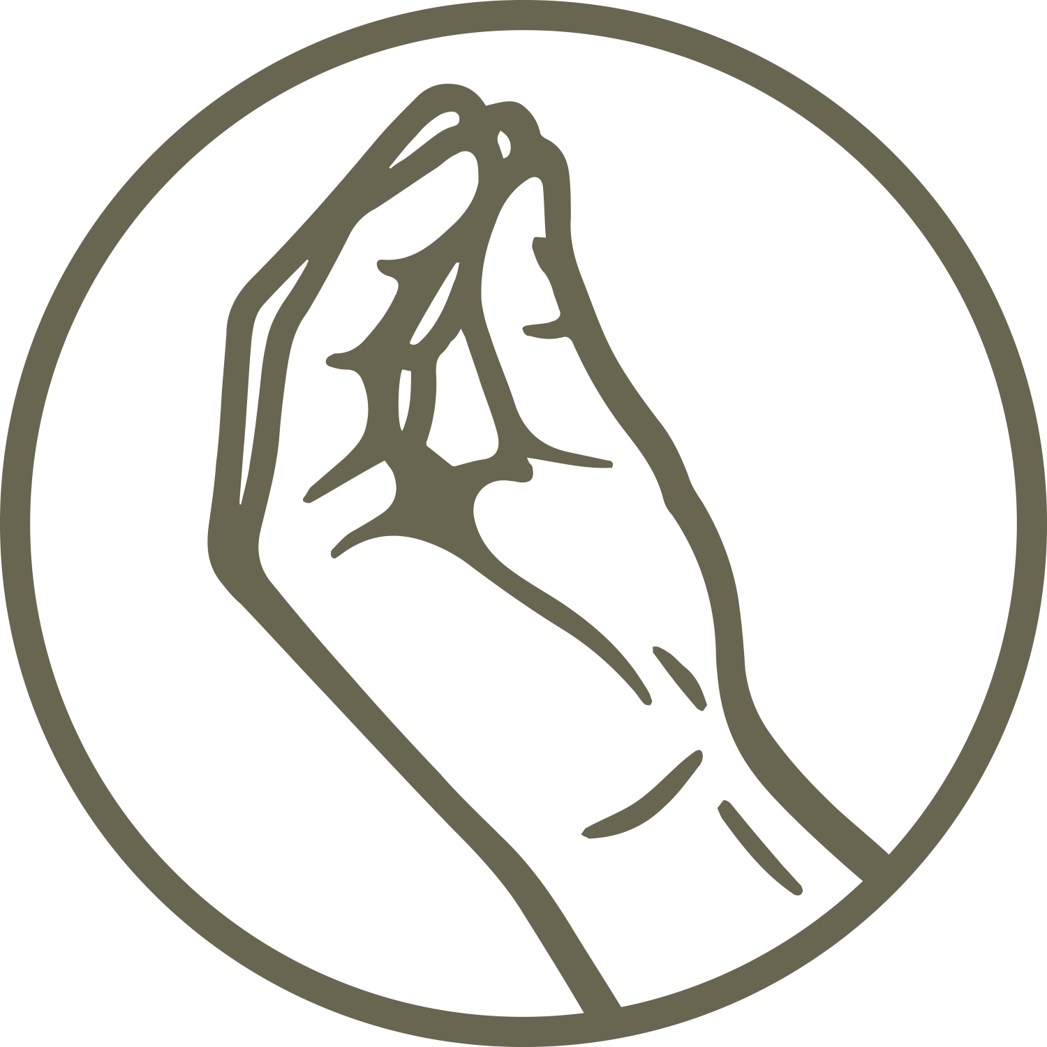 Italian Hand Delrin Leather Stamp