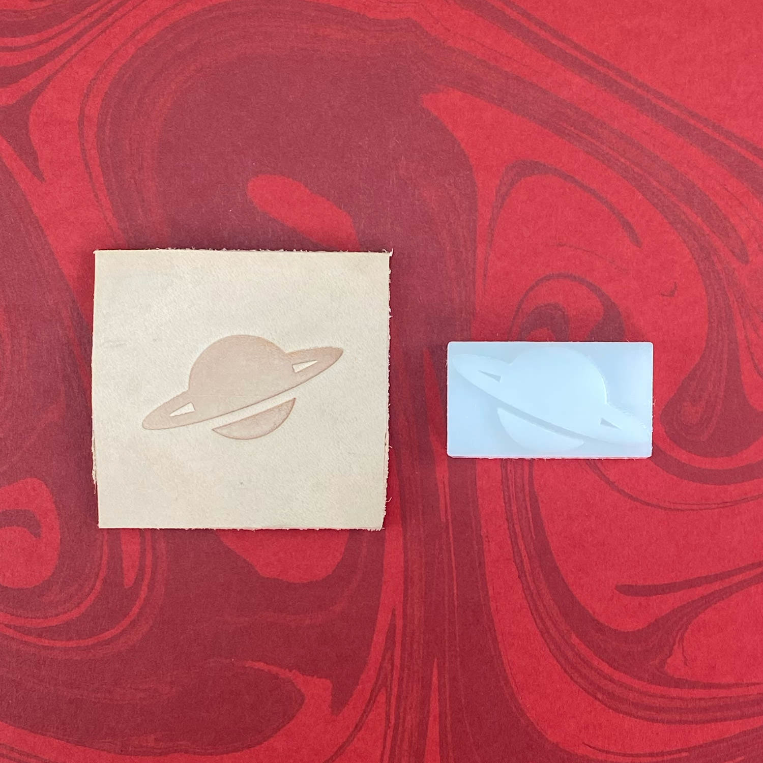 Planet Delrin Leather Stamp
