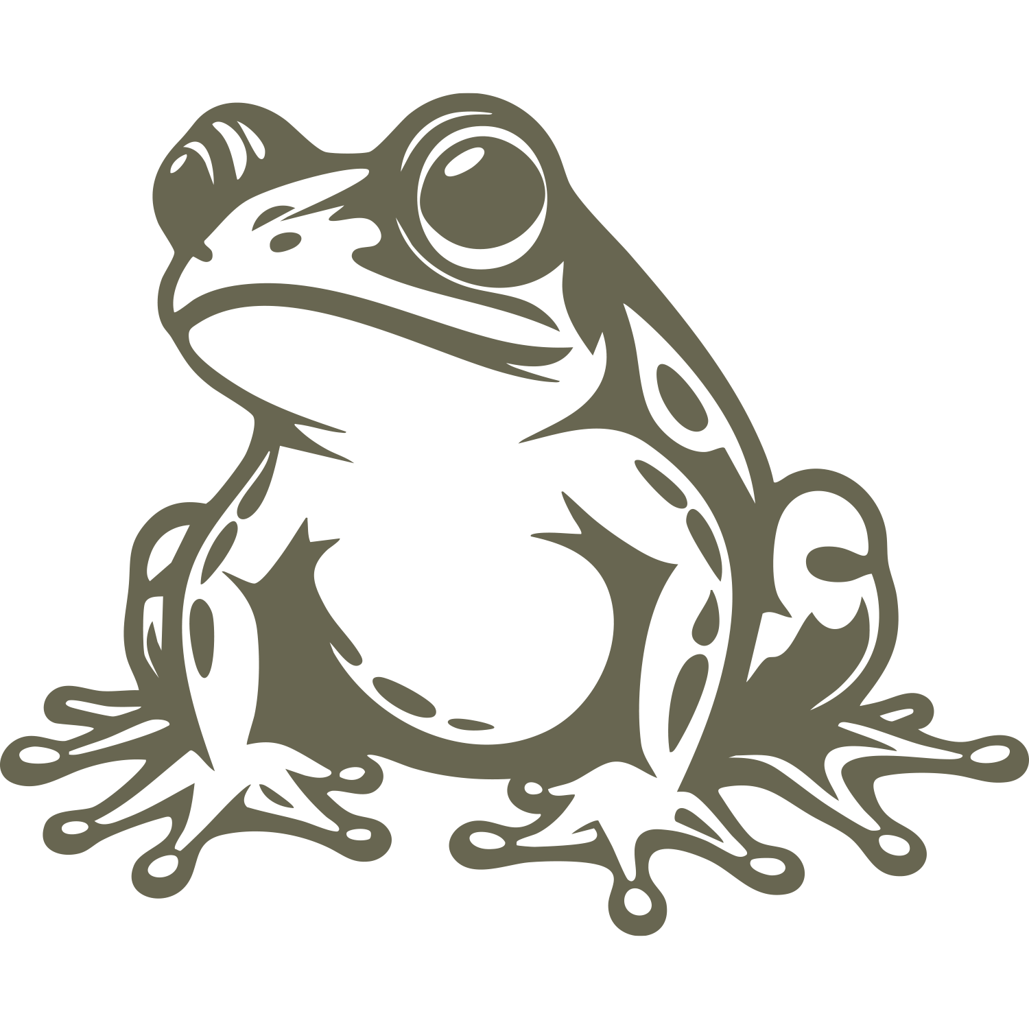 Toad Delrin Leather Stamp