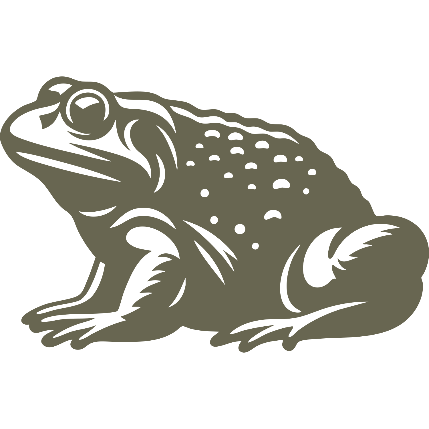 Toad Delrin Leather Stamp