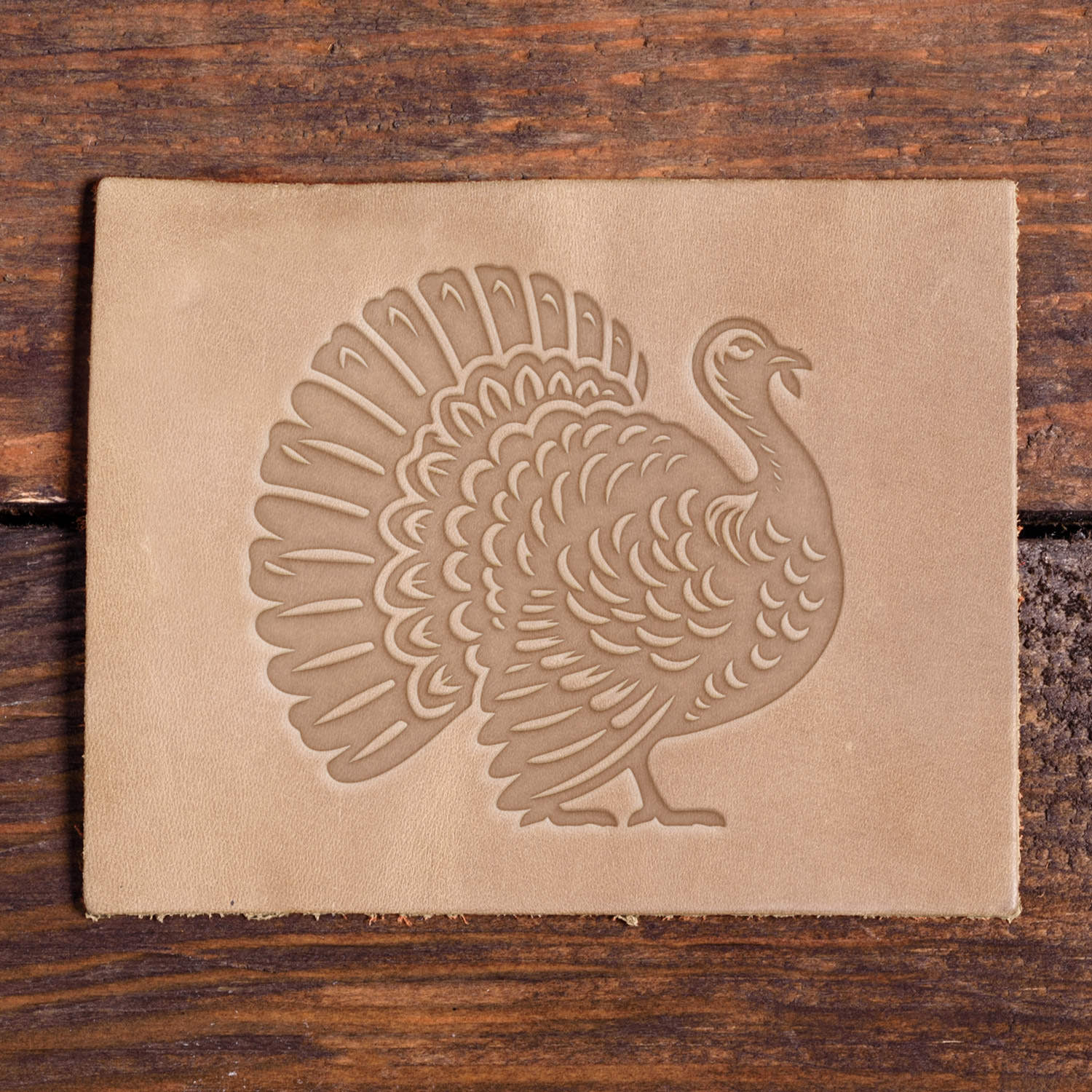 Turkey Delrin Leather Stamp