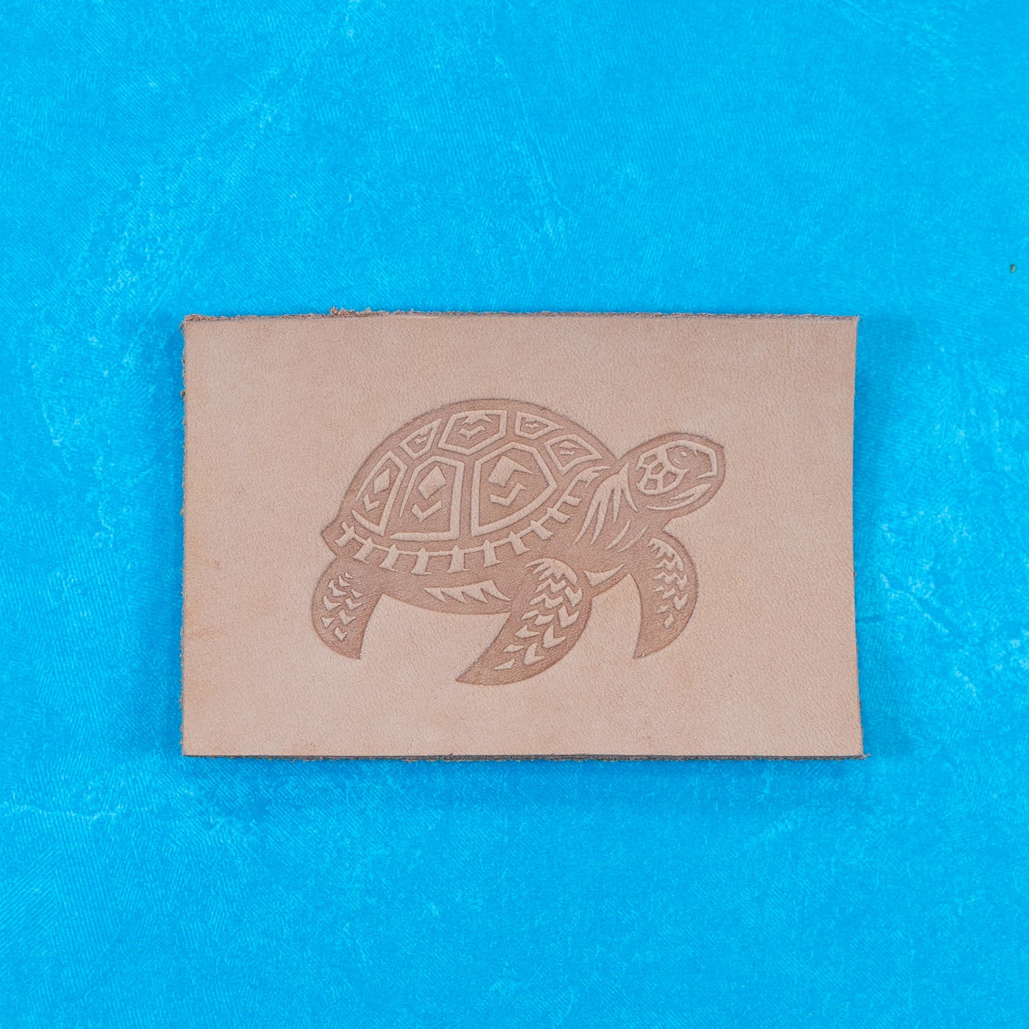 Sea Turtle Delrin Leather Stamp