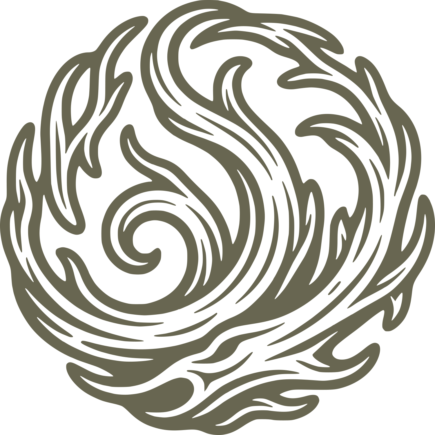 Woodgrain Swirl Delrin Leather Stamp