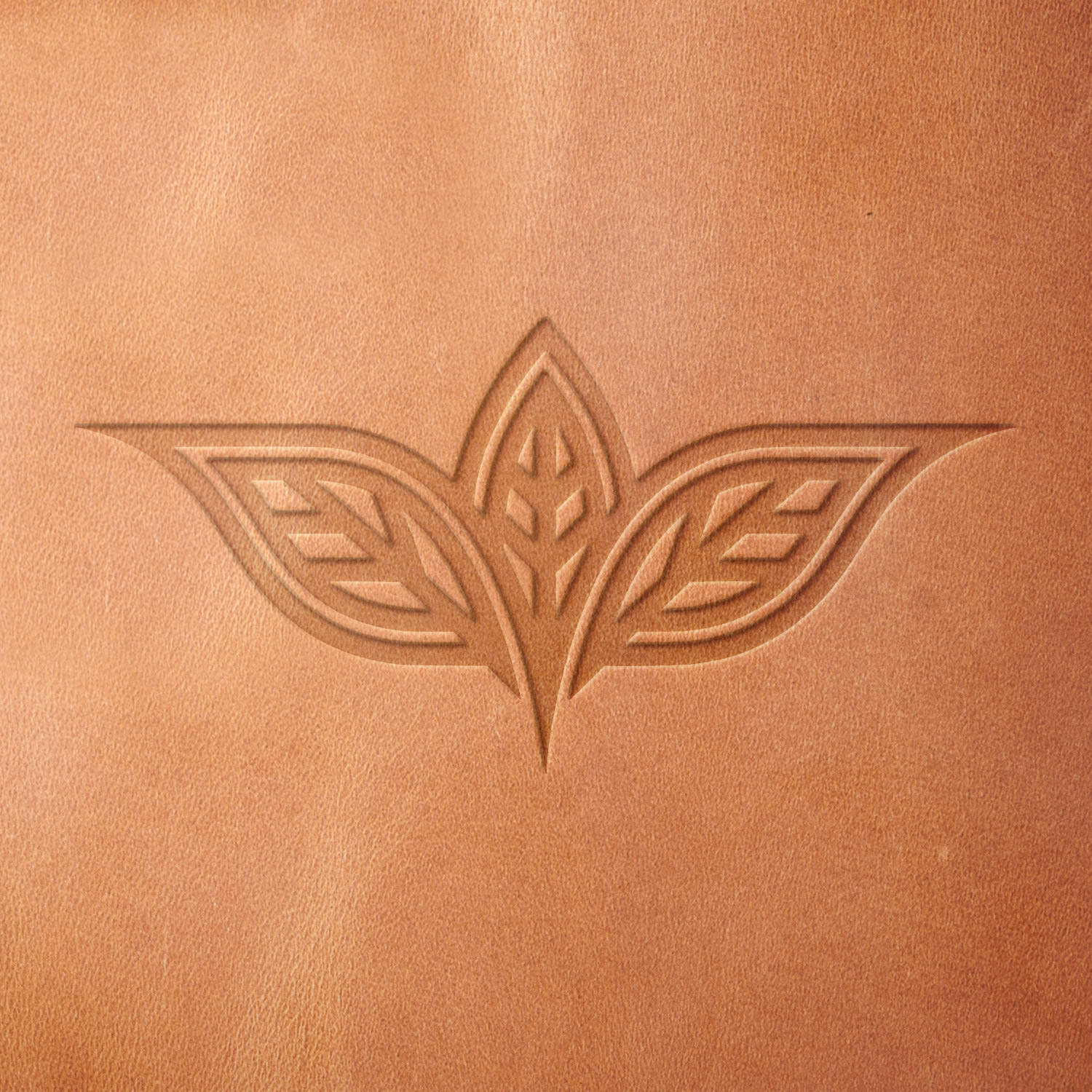 Harvest Wheat Crest Delrin Leather Stamp