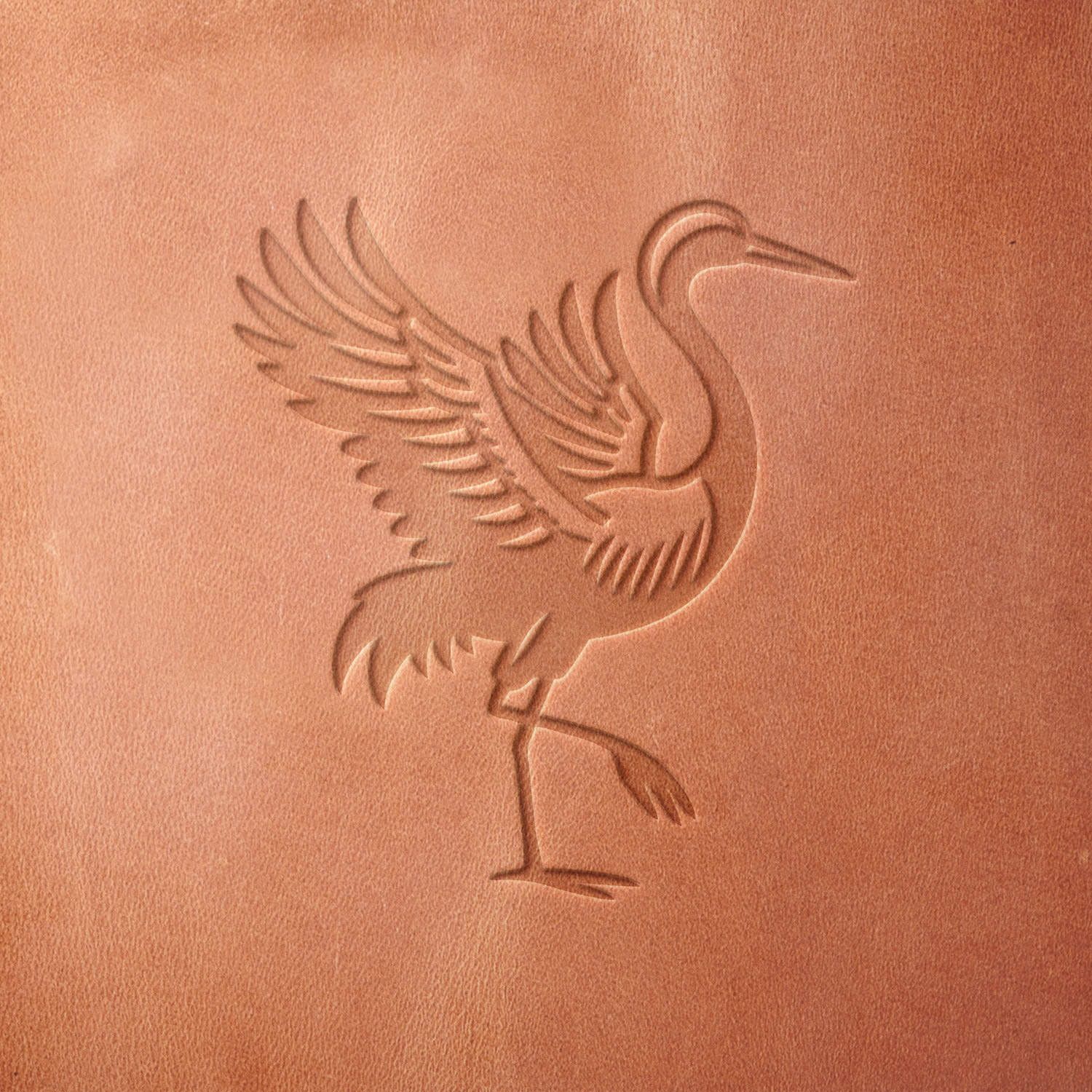 Crane Delrin Leather Stamp - All Good Leather Co.