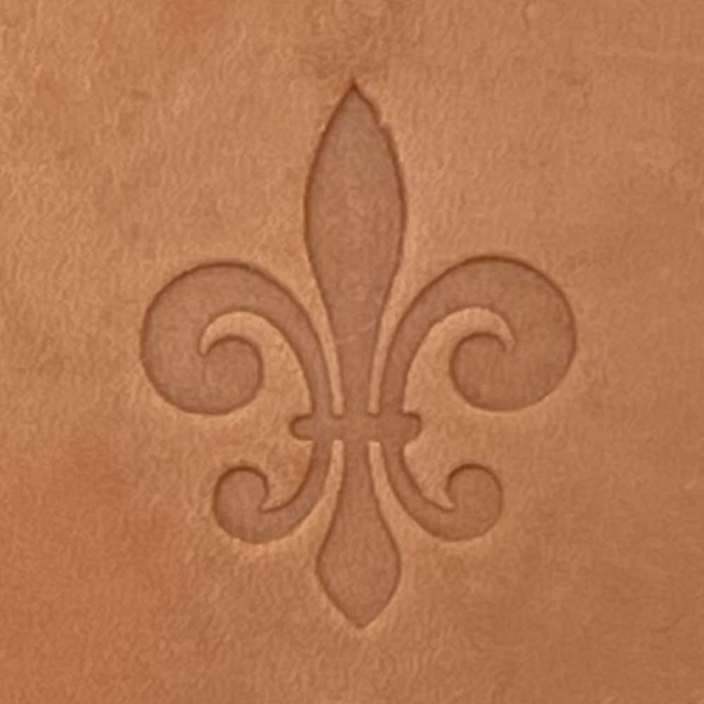 Fleur De Lis Delrin Leather Stamp - All Good Leather Co.