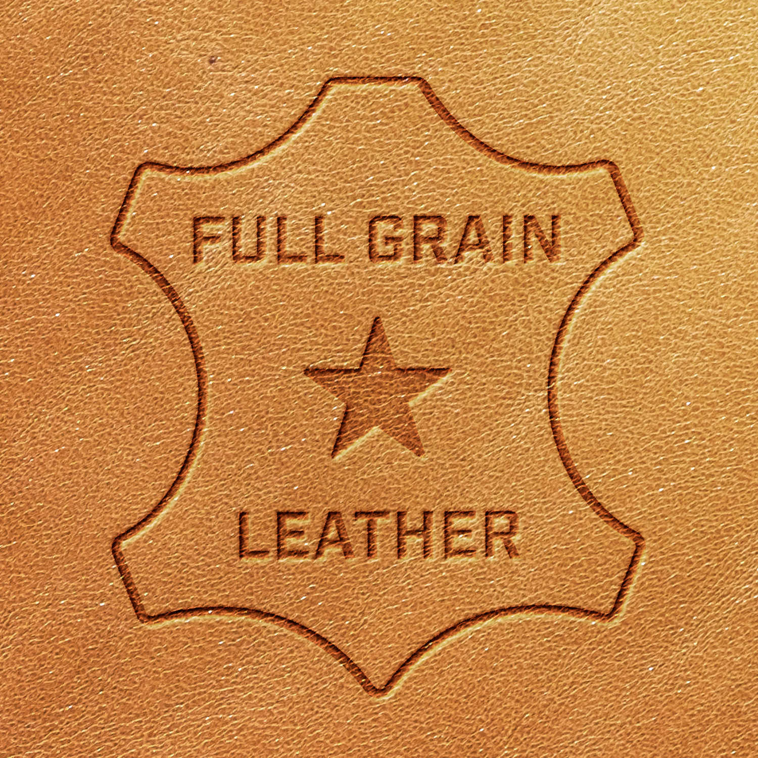 Full Grain Leather Delrin Leather Stamp - All Good Leather Co.