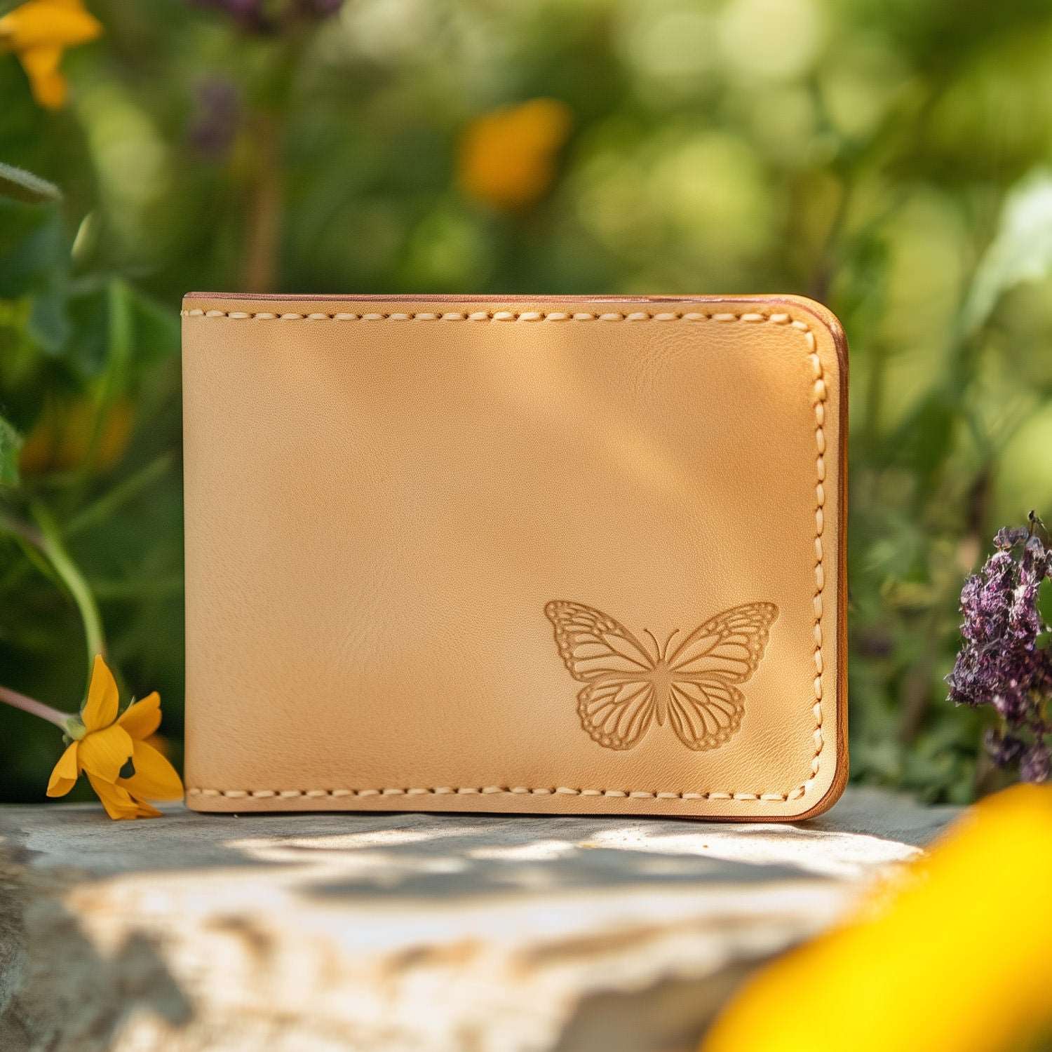Monarch Butterfly Delrin Leather Stamp - All Good Leather Co.