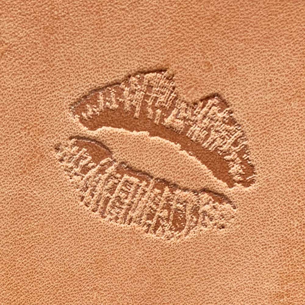 Hot Lips Delrin Leather Stamp