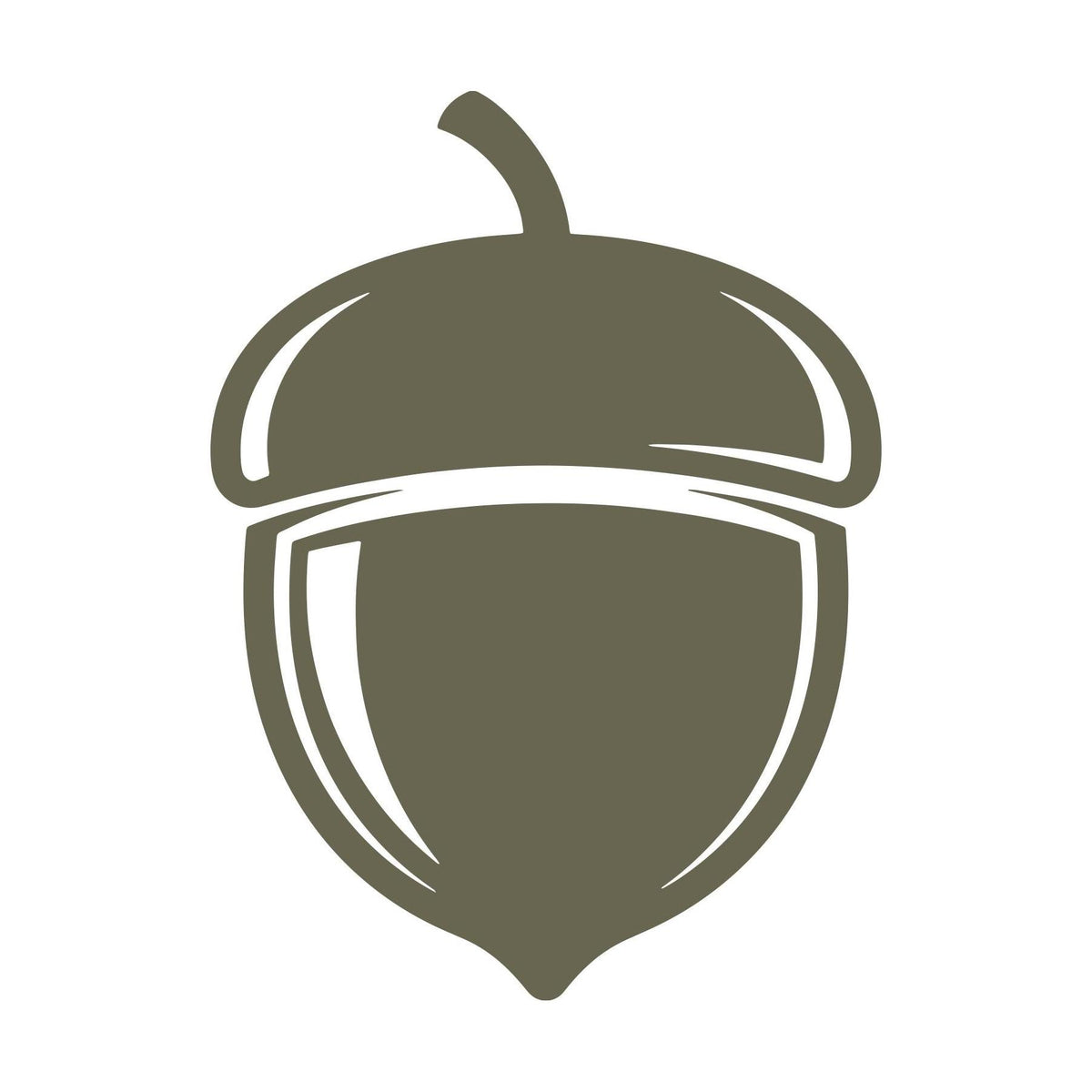 Acorn Delrin Leather Stamp