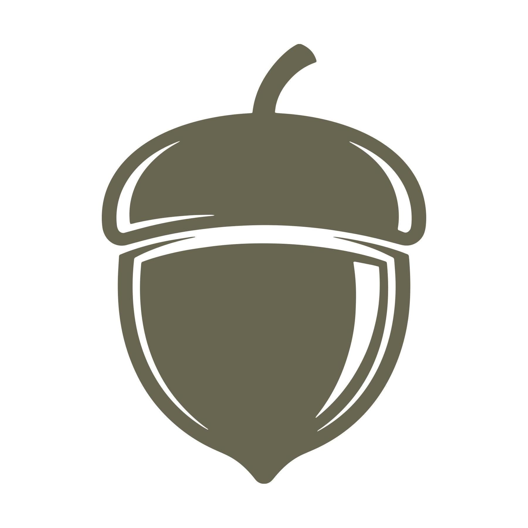 Acorn Delrin Leather Stamp