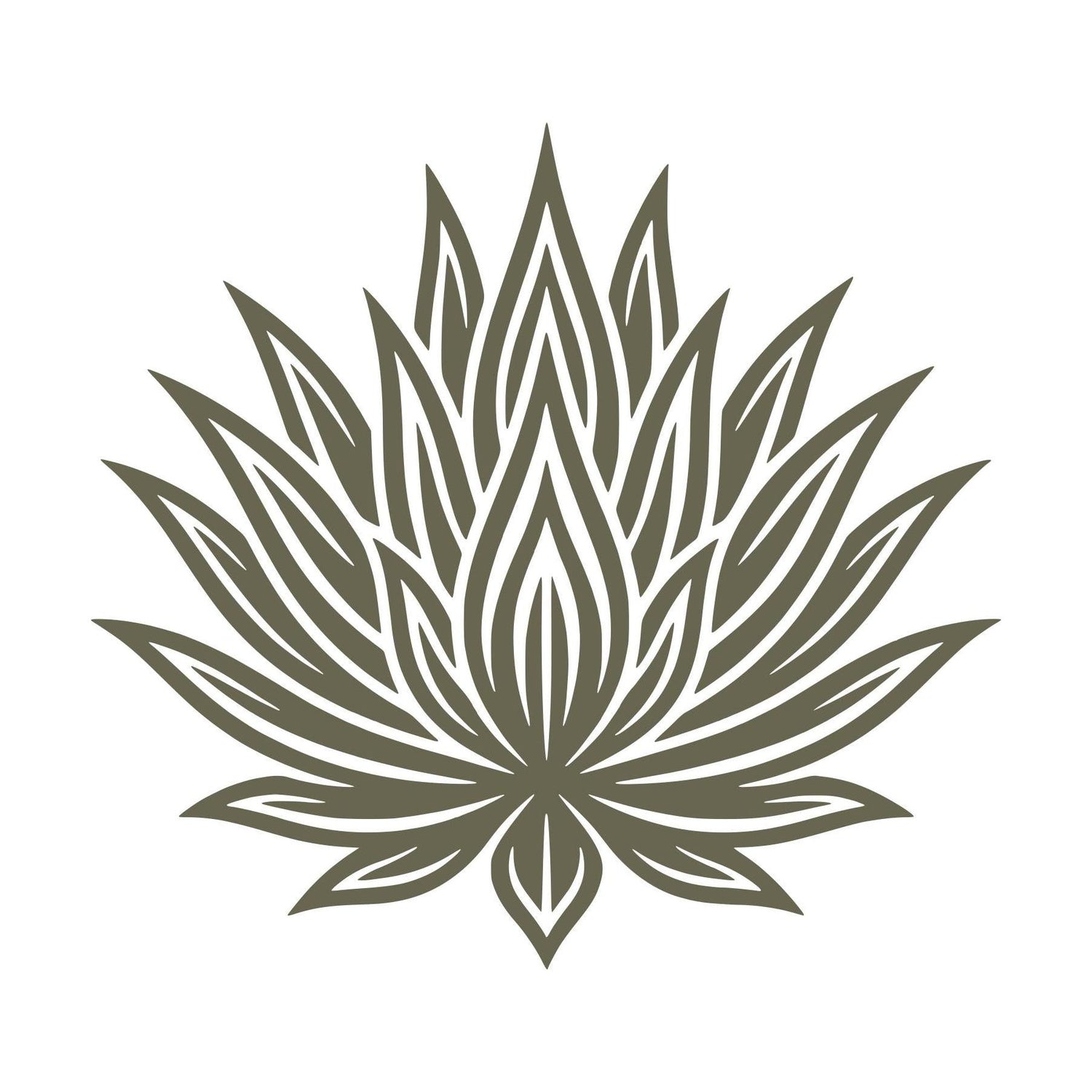 Agave Delrin Leather Stamp