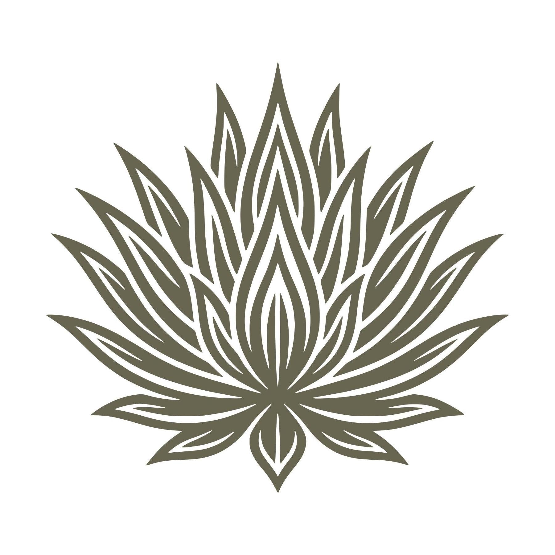 Agave Delrin Leather Stamp