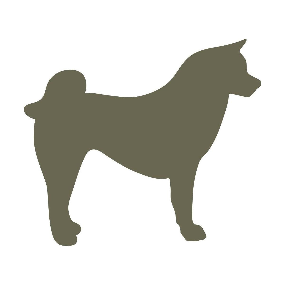 Akita Dog Delrin Leather Stamp