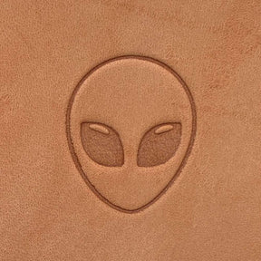 Alien Delrin Leather Stamp