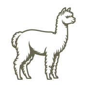 Alpaca Delrin Leather Stamp