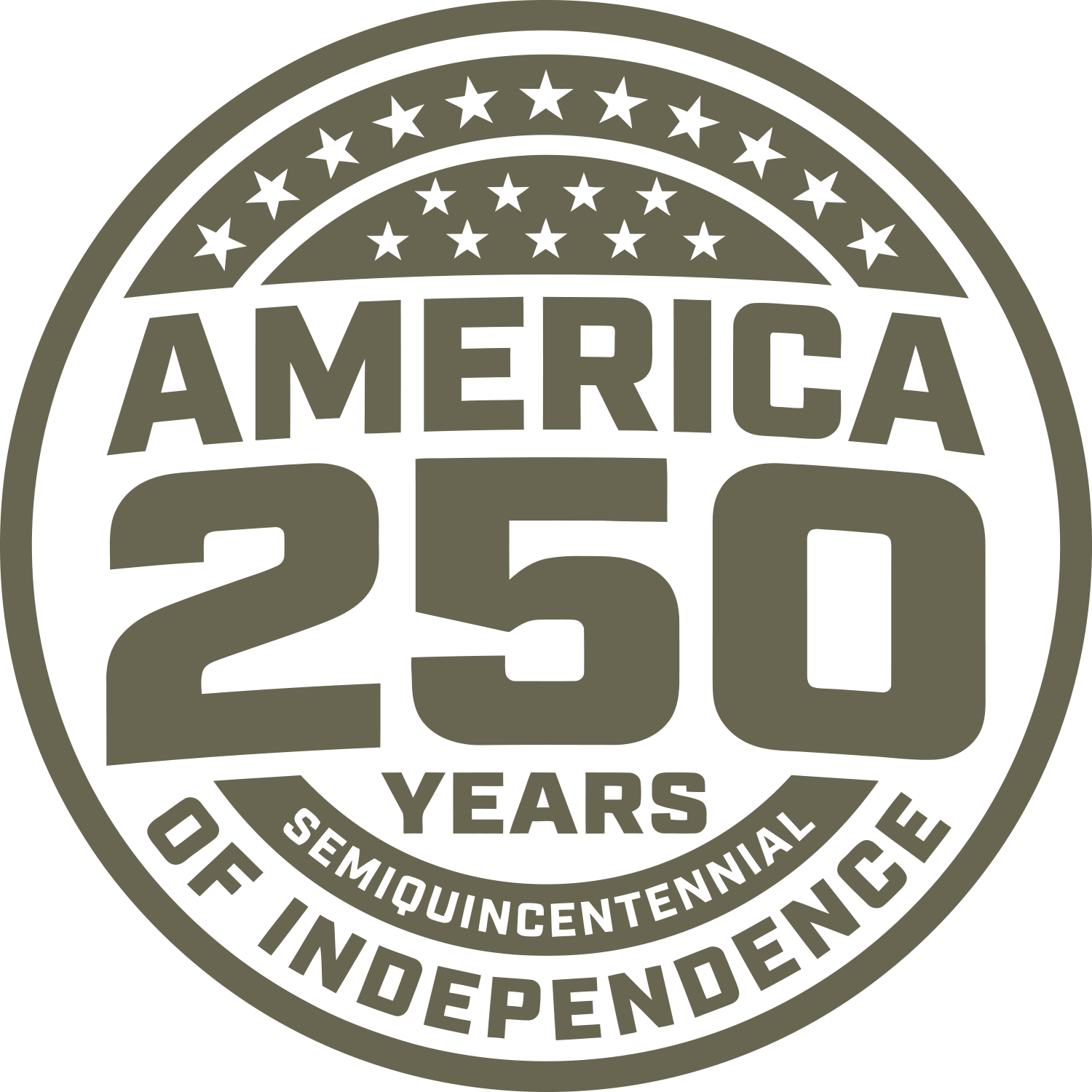 America 250 Years Delrin Leather Stamp