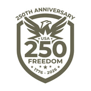 America 250 Freedom Delrin Leather Stamp