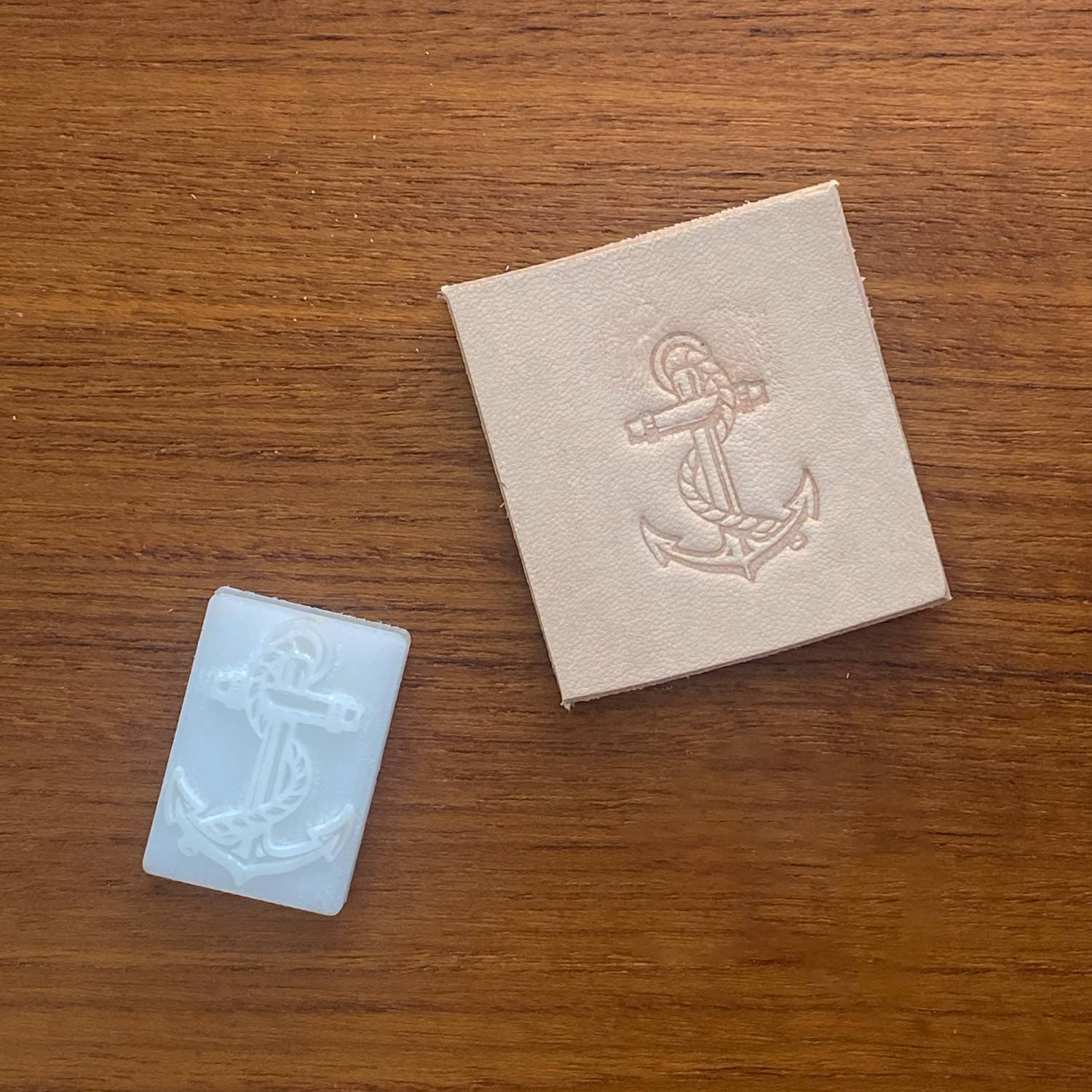 Anchor Delrin Leather Stamp