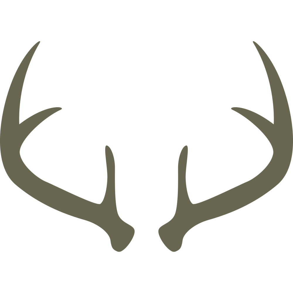 Deer Antlers Delrin Leather Stamp