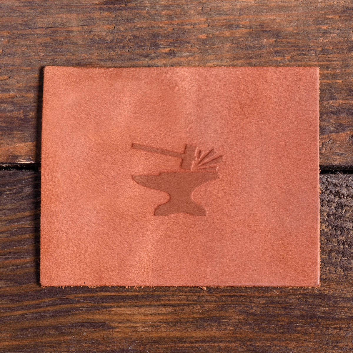 Anvil and Hammer Delrin Leather Stamp