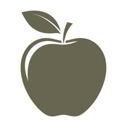 Apple Delrin Leather Stamp