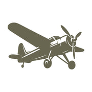 Prop Plane Delrin Leather Stamp