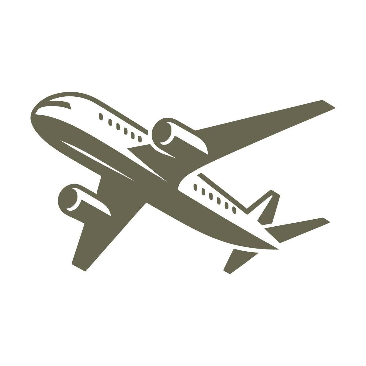 Airplane Delrin Leather Stamp