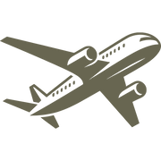 Airplane Delrin Leather Stamp