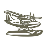 Amphibious Airplane Delrin Leather Stamp