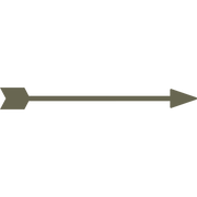 Arrow Delrin Leather Stamp