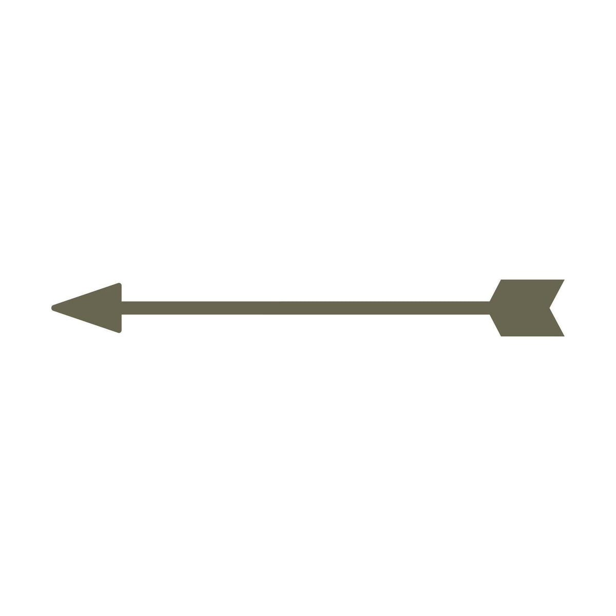 Arrow Delrin Leather Stamp