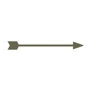 Arrow Delrin Leather Stamp