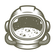 Astronaut Helmet Delrin Leather Stamp