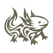 Axolotl Delrin Leather Stamp