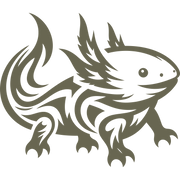 Axolotl Delrin Leather Stamp