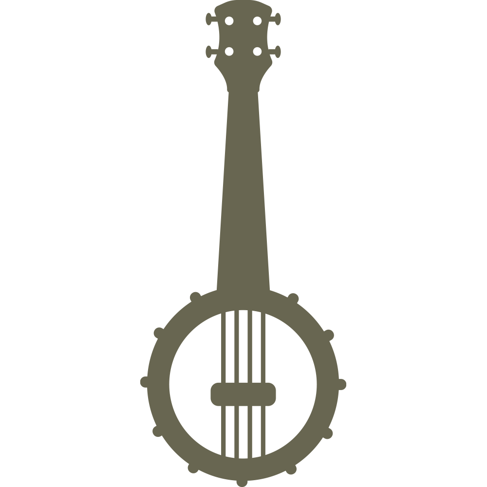Banjo Delrin Leather Stamp