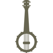 Banjo Delrin Leather Stamp
